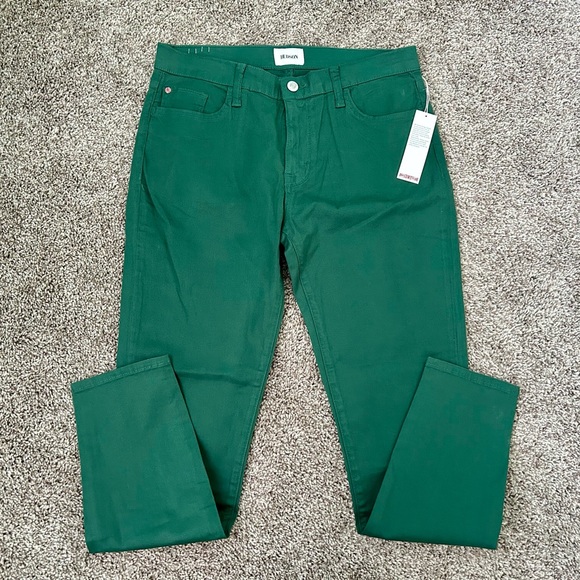 *HUDSON JEANS Natalie Ankle Super Skinny Jeans Sparkling Pine O-23 - Picture 6 of 13